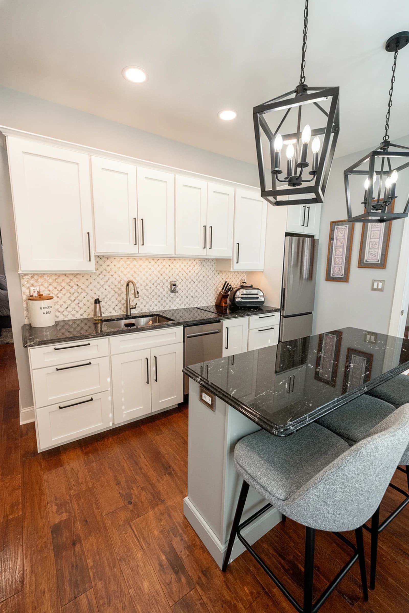 Unfinished level to full in-law suite after