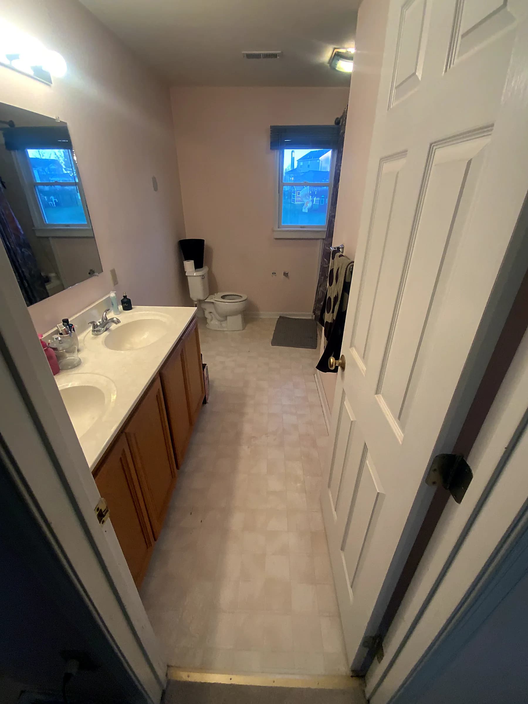 Whole-home refresh: floors, paint & finishes before